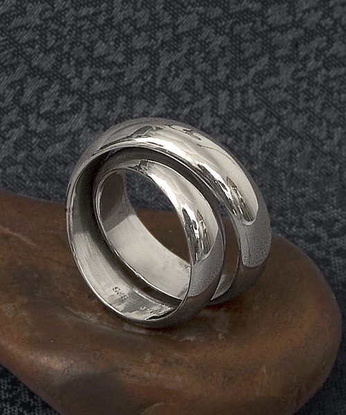 3473 Silver ring 3473 - Image 1
