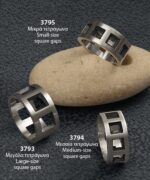 Ασημένιο δαχτυλίδι 3795 - Image 2