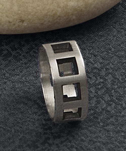 3794 Silver ring 3794 - Image 1