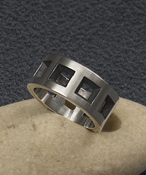 3795 Silver ring 3795 - Image 1