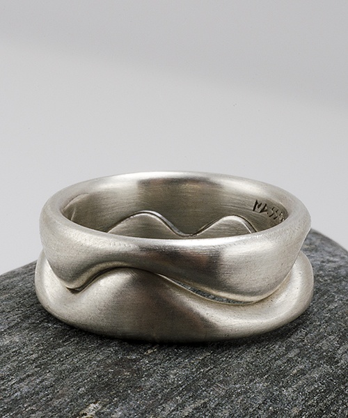 7119_a Silver ring 7119 - Image 1