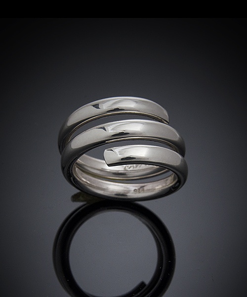 7334 Silver ring 7334 - Image 1
